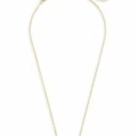 Collar con colgante Elisa de Kendra Scott para mujer, bisutería, chapado en oro de 14k