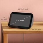 Amazon Echo Show 5 (último modelo), pantalla inteligente con Alexa+ Early Access, el doble de graves y un sonido más nítido, color carbón
