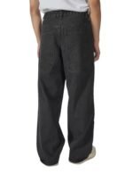 Plaid&amp;Plain Men's Hip Hop Baggy Jeans Casual Wide Leg Y2k Skateboard Vintage Denim Pants Streetwear - Image 3