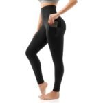Leggings de cintura alta con bolsillos para mujer de SINOPHANT, pantalones de yoga elásticos y suaves como la mantequilla, estilo capri de largo completo