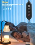 Candle Warmer Lamp with Timer Dimmer, Birthday Gifts for Mom Women Friend Sister, House Warming Gifts, Wax Melt Warmer, Office Apartment Dorm Room Home Decor - Image 8
