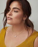 Kendra Scott Elisa Pendant Necklace for Women, Fashion Jewelry, 14k Gold-Plated - Image 6