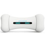Wickedbone Smart Bone, juguete automático e interactivo para perros, cachorros y gatos, controlable mediante aplicación, seguro y resistente, para que tus mascotas se diviertan todo el día
