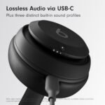 Beats Studio Pro - Premium Wireless Over-Ear Headphones- Up to 40-Hour Battery Life, Active Noise Cancelling, USB-C Lossless Audio, Apple &amp; Android Compatible - Black Visit the Beats Store - Image 7