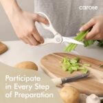 CAROTE 22pcs Silicone Cooking Utensils Set, 446°F Heat Resistant Kitchen Utensils Gadgets Set, Spatula, Turner, Whisk, Tongs - Image 7