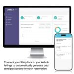 Fingerprint Smart Door Lock with Handle &amp; Keypad – No More Lost Keys, Keyless Entry &amp; Remote Access for Home, Kids, Airbnb &amp; Rental Property, DIY Install, Alexa &amp; Google Compatible - Image 2