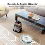 Shark AI Ultra Voice Control Robot Vacuum with Matrix Clean Navigation, Home Mapping, 60-Day Capacity, XL Self-Empty Base for Homes with Pets, Carpet &amp; Hard Floors, Cool Grey, AV2511AE - Image 4