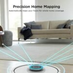 Shark AI Ultra Voice Control Robot Vacuum with Matrix Clean Navigation, Home Mapping, 60-Day Capacity, XL Self-Empty Base for Homes with Pets, Carpet &amp; Hard Floors, Cool Grey, AV2511AE - Image 5